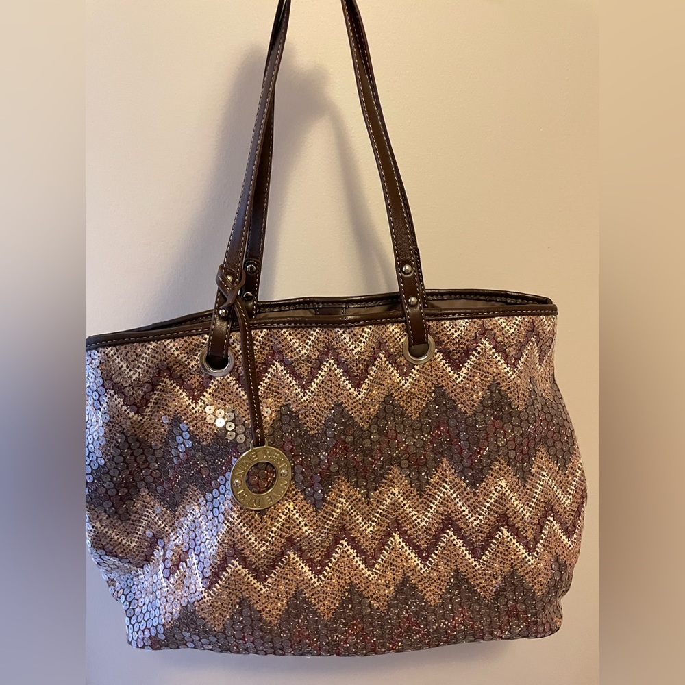 NINE WEST BNWOT. Gorgeous & Glam Sequin Tote or Diaper bag!!